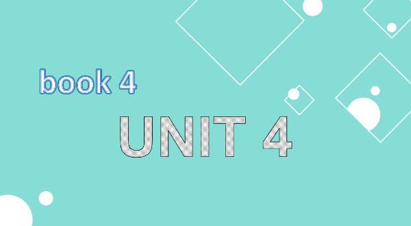 高二英语 book4 Unit4